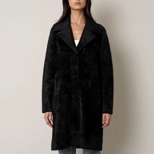 Cyrus Button Down Mink Coat